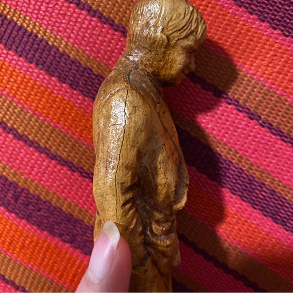 Vintage Will Rogers statue figurine tulsa community chest-red cross 1963 as is - Picture 9 of 16